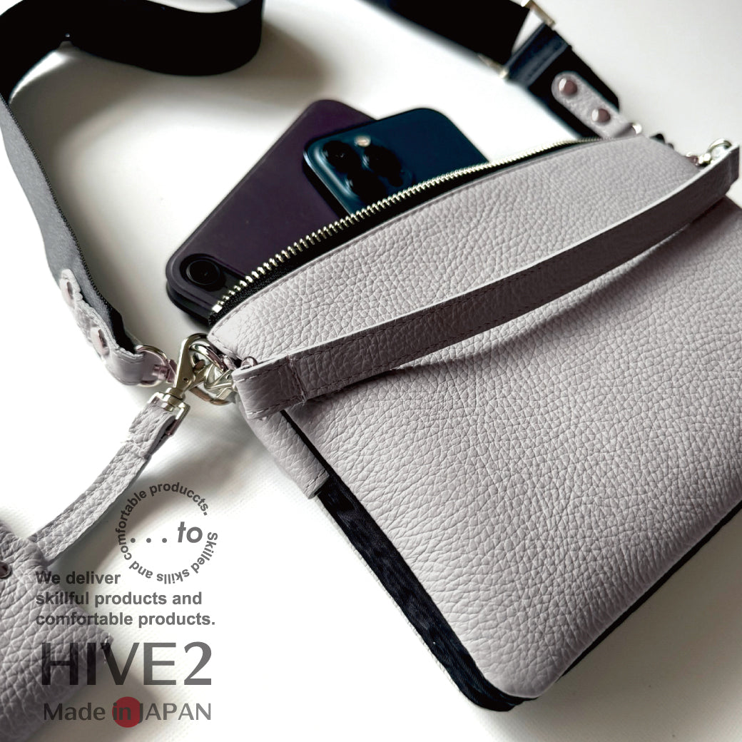 【...to®・HIVE2】一級財布職人が考案「持ちたいモノ」全てを整理整頓できる!3way新型ポルタバッグ