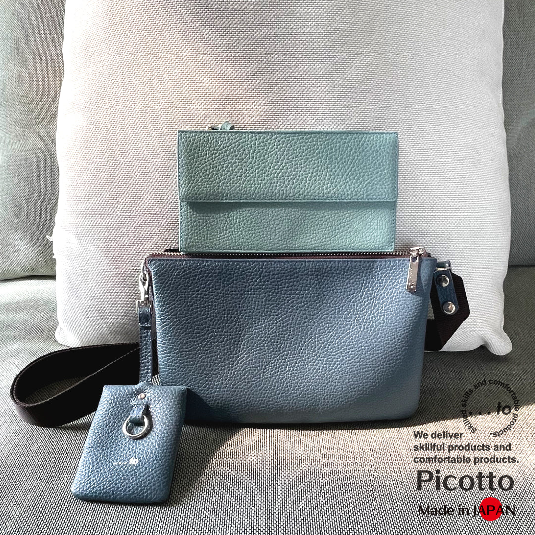 【Picotto】「極薄」なのに「満足収納」全てが美しく整うニュースタンダード・極薄ミニ長財布