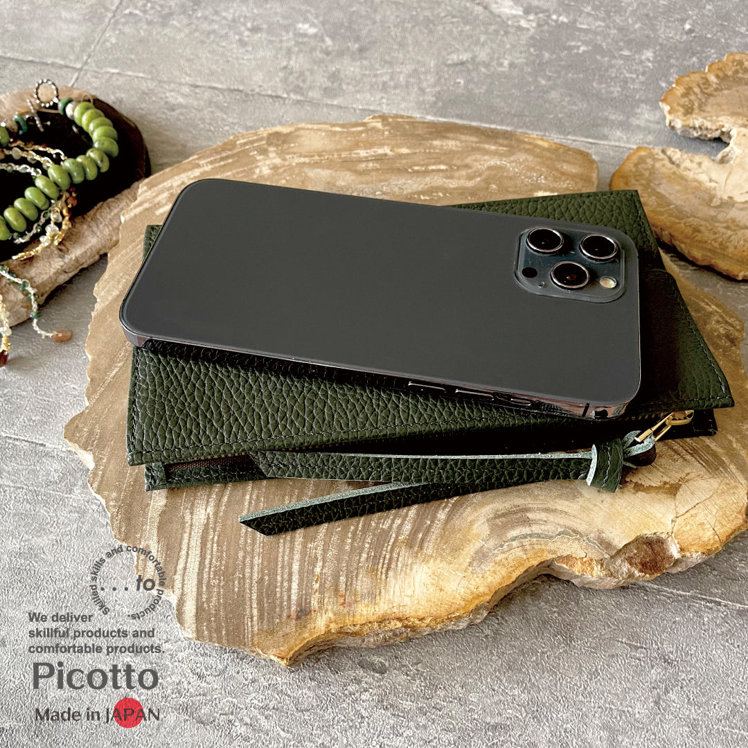 【Picotto】「極薄」なのに「満足収納」全てが美しく整うニュースタンダード・極薄ミニ長財布