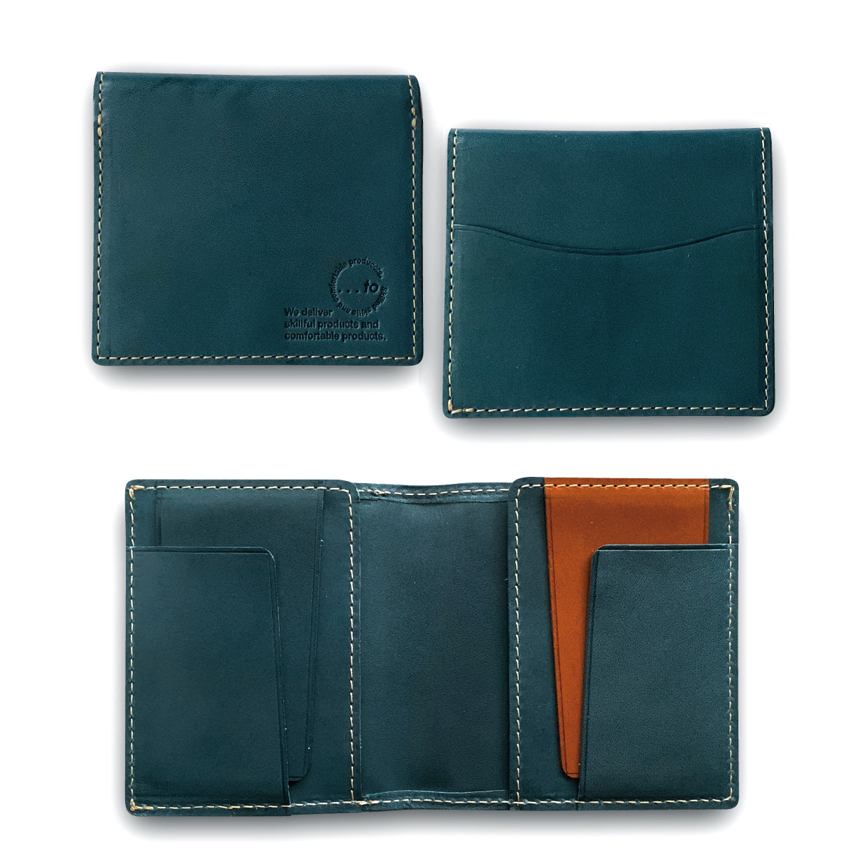 <New Arrival>【Moval】小さくても満足容量!二つ折り札入れ