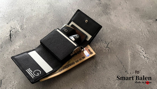 【Makuake先行予約】スマートキー2個・お札を折らない極小財布「Balen」先行案内