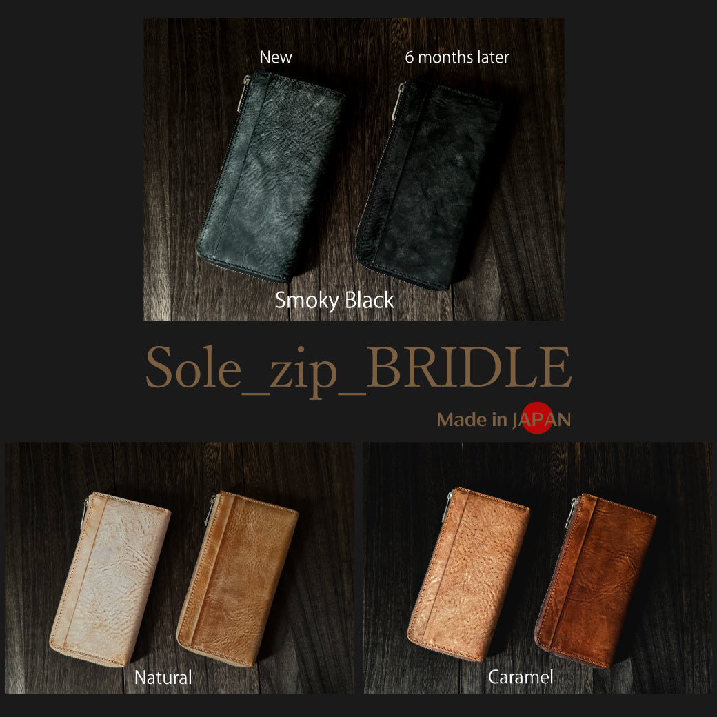 【カード11枚】圧倒的に薄く小さな長財布/Sole_zip Vachetta