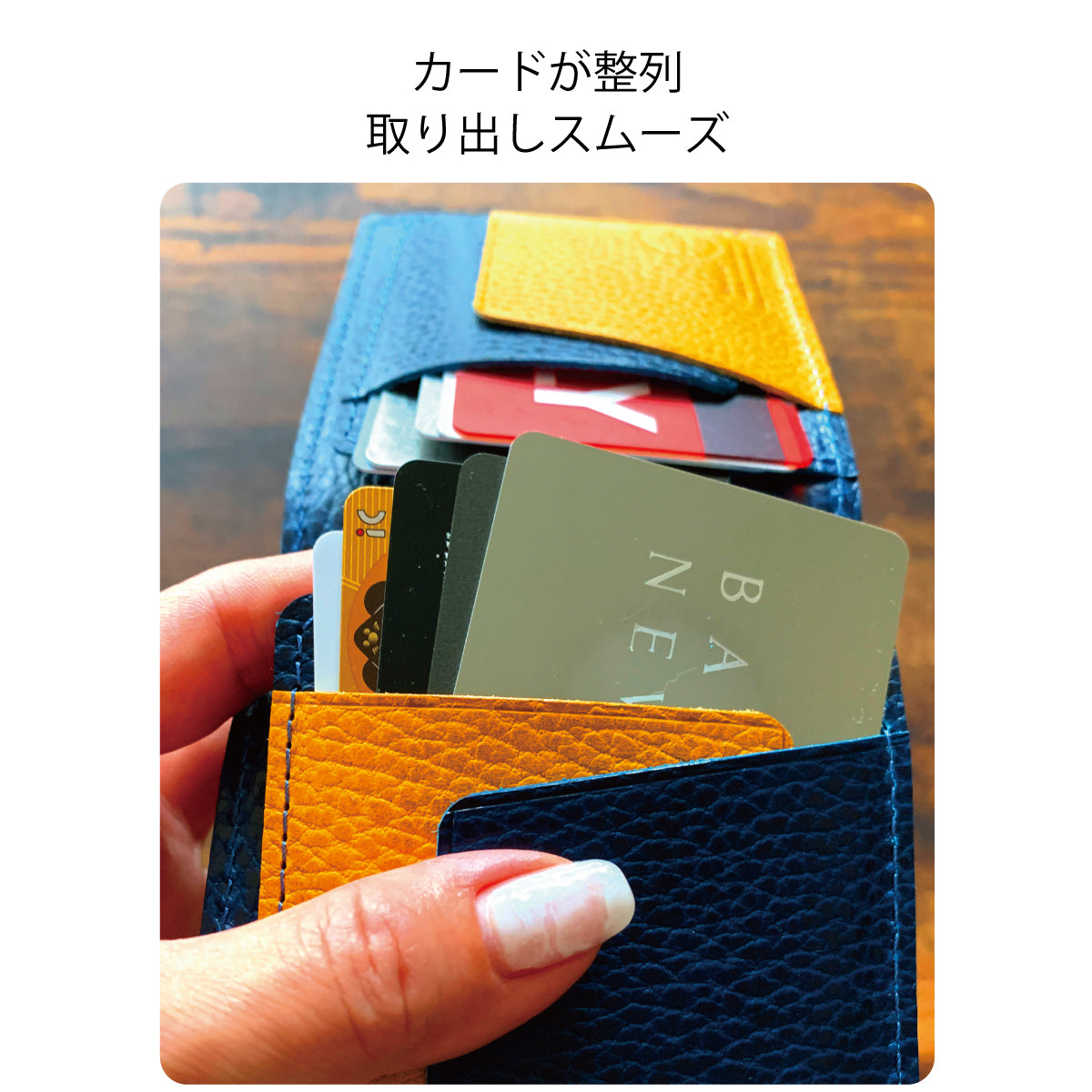 【...to®・Foggy】一級財布職人の技で仕上げる美しい極薄財布　全6色