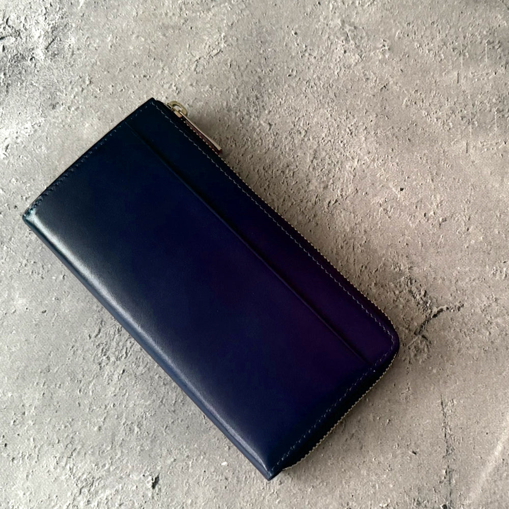 <New Arrival>【カード30枚】膨らまずに収納可能。カード28枚が「美しく並ぶ」整う長財布/PROUDY_Chic