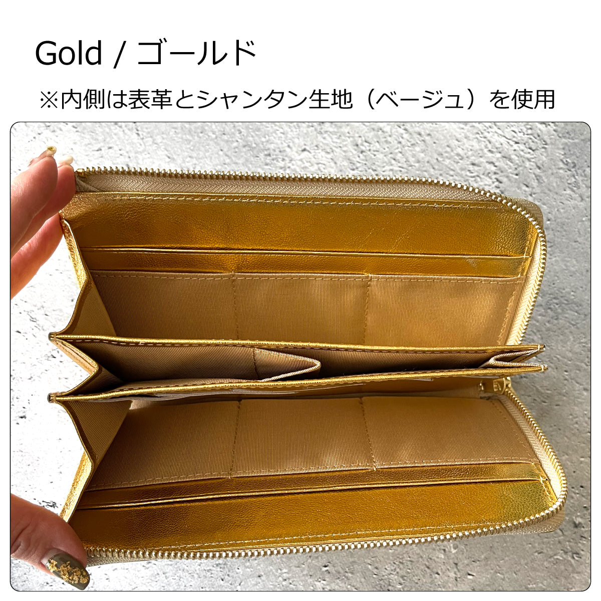 to®・PROUDY】Gold & Silver・「最大収納30枚」を膨らまずに収納可能