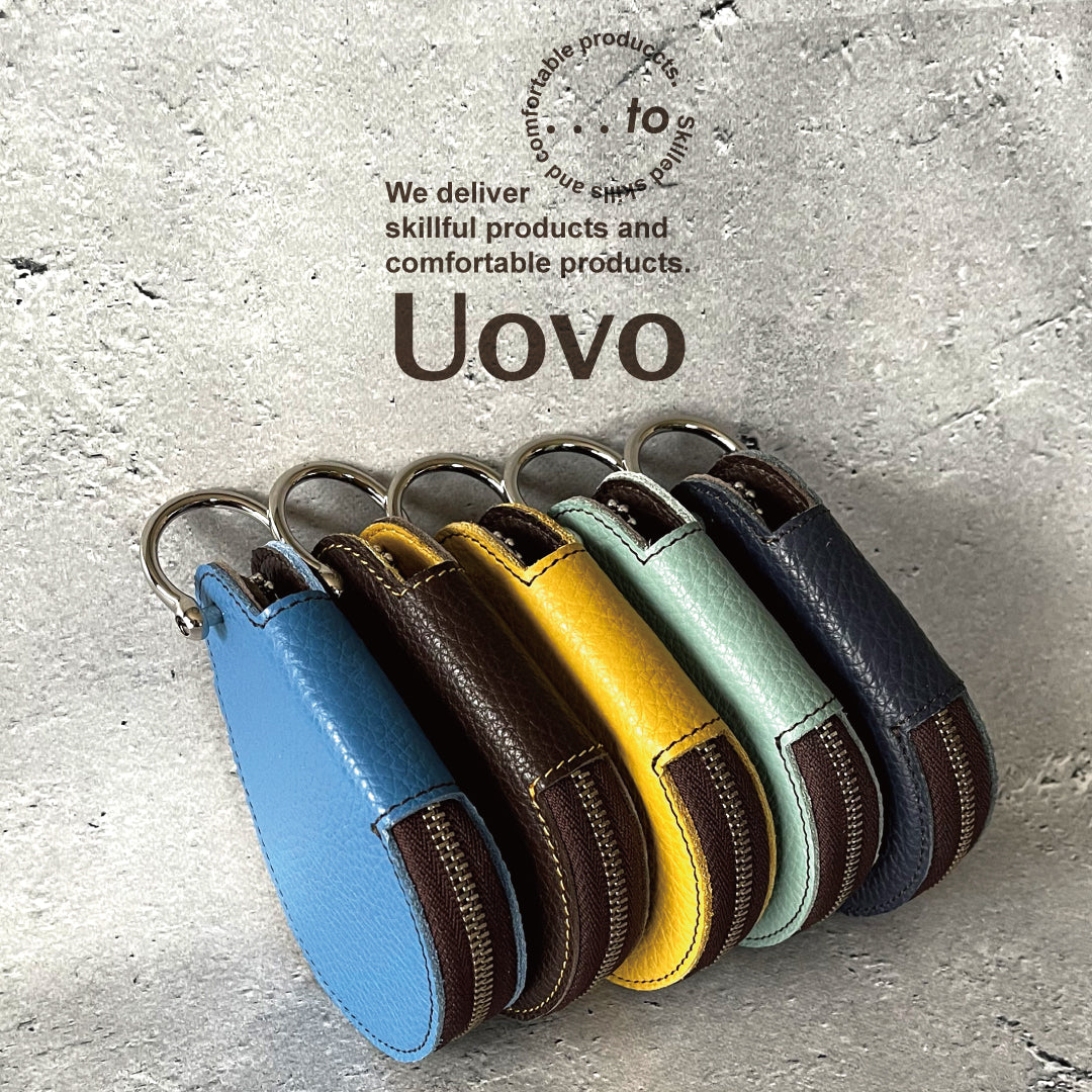 【...to®】Uovo(ウオヴォ)＆Loop(アンドループ)　キーケース＆ストラップ